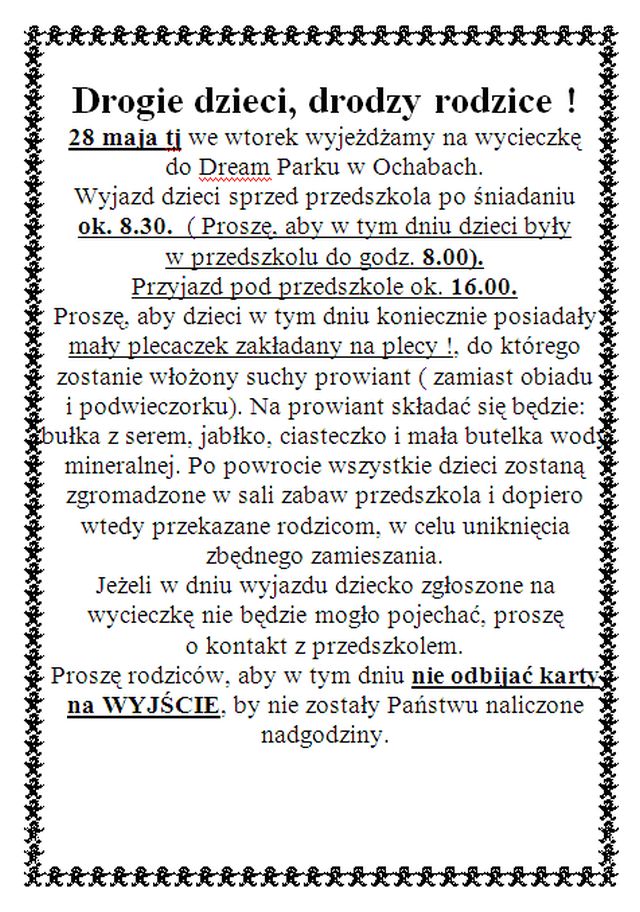 ogloszenie dream park
