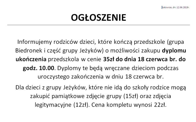 ogloszenie tablo