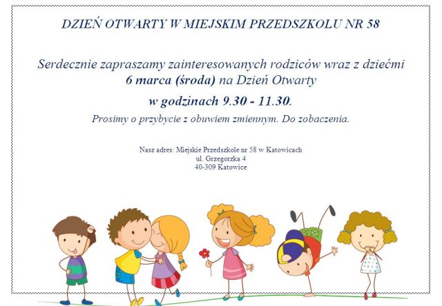 zaproszenie dzien otwarty